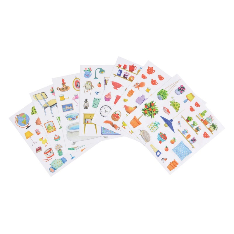 Moulin Roty La Grande Famille Sticker Book (20 Pages) - Image 4